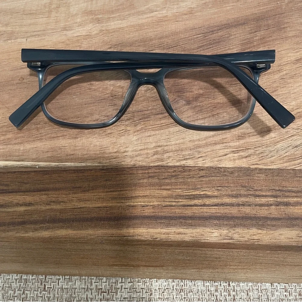 WARBY PARKER Hayden M 175 Unisex Square Striped Pacific Blue FRAMES 52-16-145